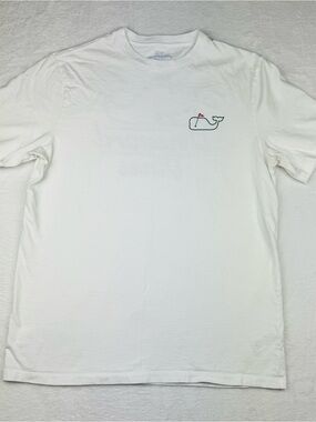 Vineyard Vines Men's Golf Flag Short-Sleeve T shirt. Size M.100% cotton.